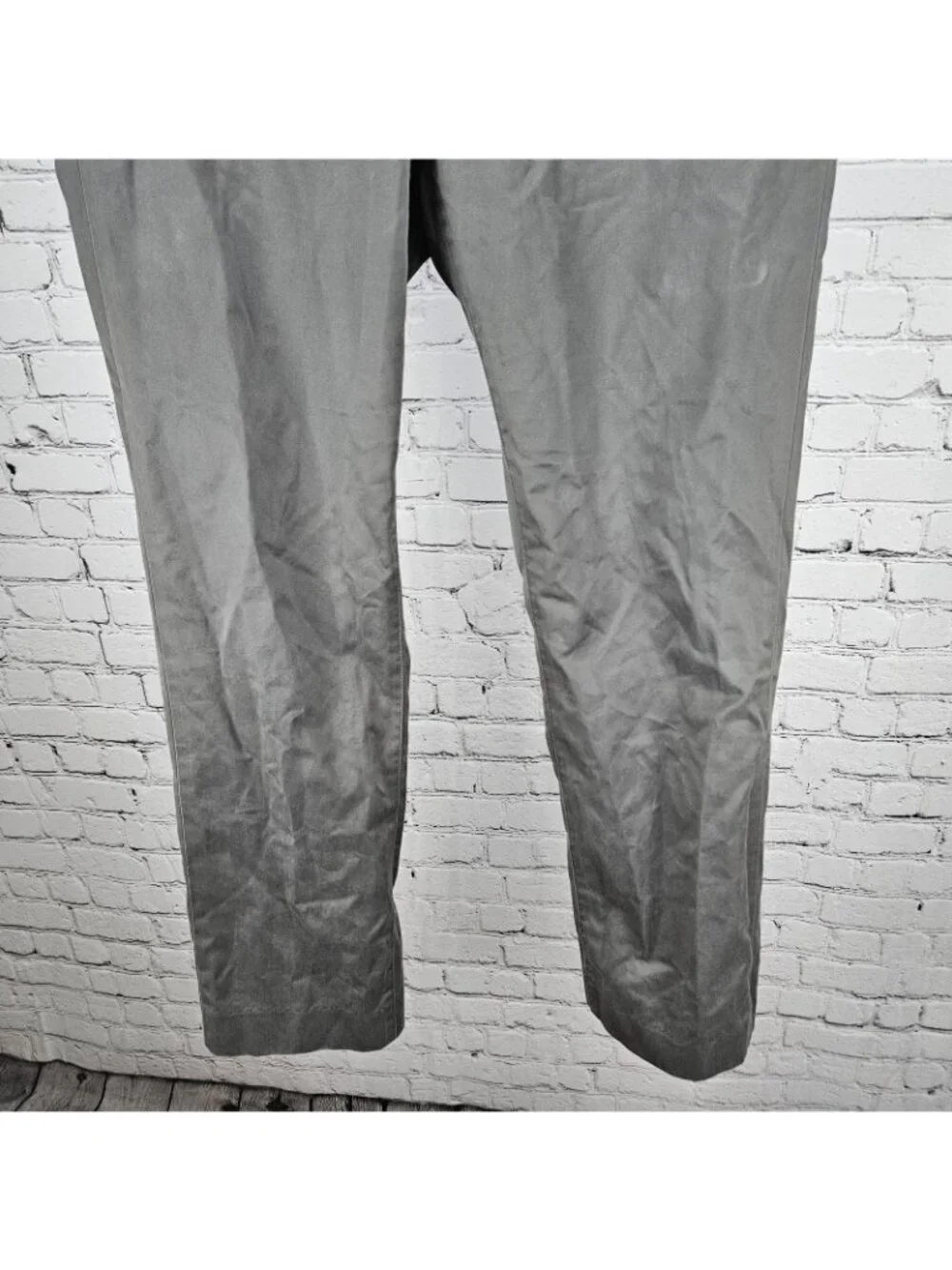 Bonobos Grey Thursday Slim Fit 100% Cotton Flat Front Straight Chino Pants 30x29